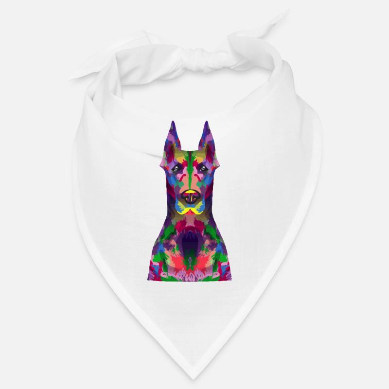 Dobermann Pinscher Hund Dobie Bandana