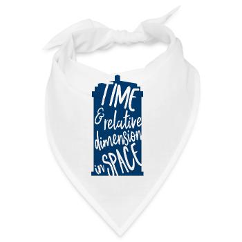 Time and Relative Dimension in Space - Bandana - Weiß - Vorne
