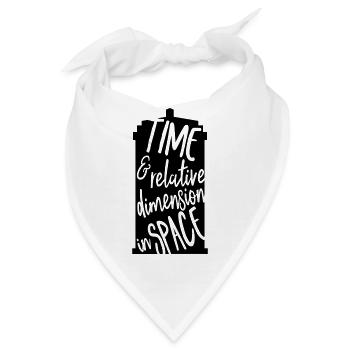 Time and Relative Dimension in Space - Bandana - Weiß - Vorne