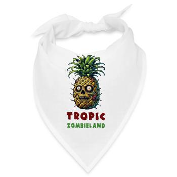 Tropic Zombieland Ananas - Bandana - Weiß - Vorne