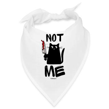 NICHT ICH! - Bandana - Weiß - Vorne