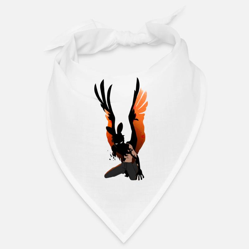 Flame Wing Warrior Figure Bandana