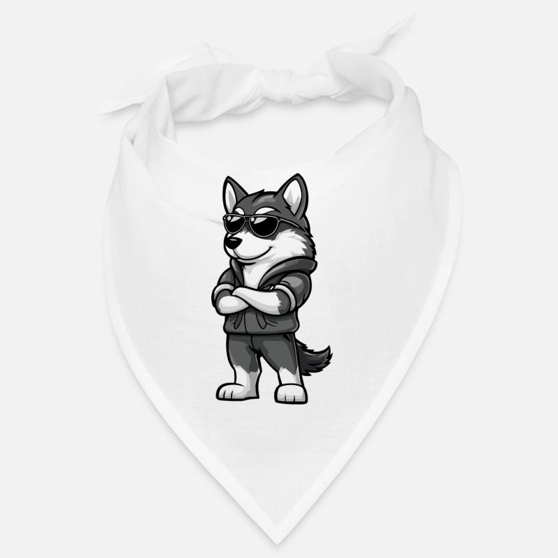 Husky Chien Cool Bandana