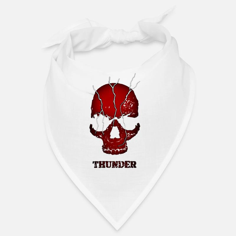 Exploding Thunder Skull Bandana