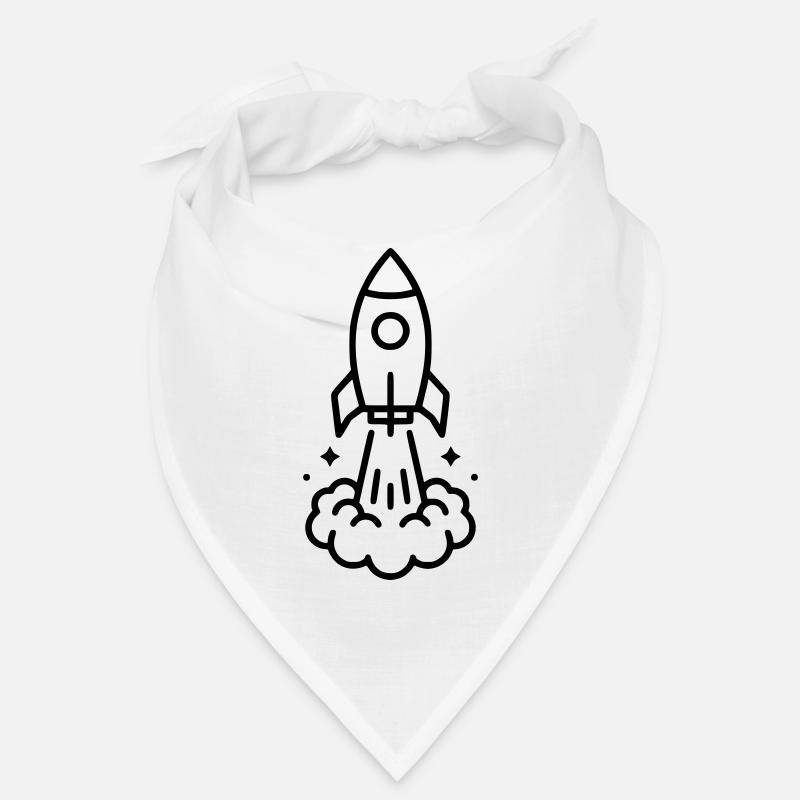 Rocket Launch Space Icon Bandana