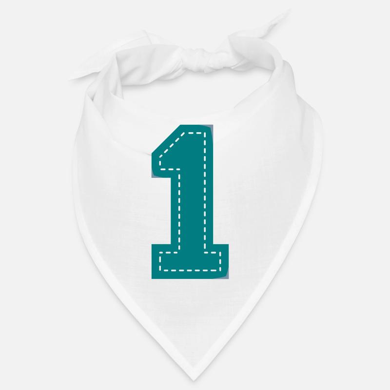 number one patch Bandana