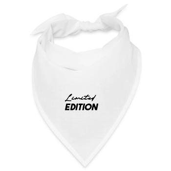 Limited Edition - coole Geschenkidee einzigartig - Bandana - Weiß - Vorne