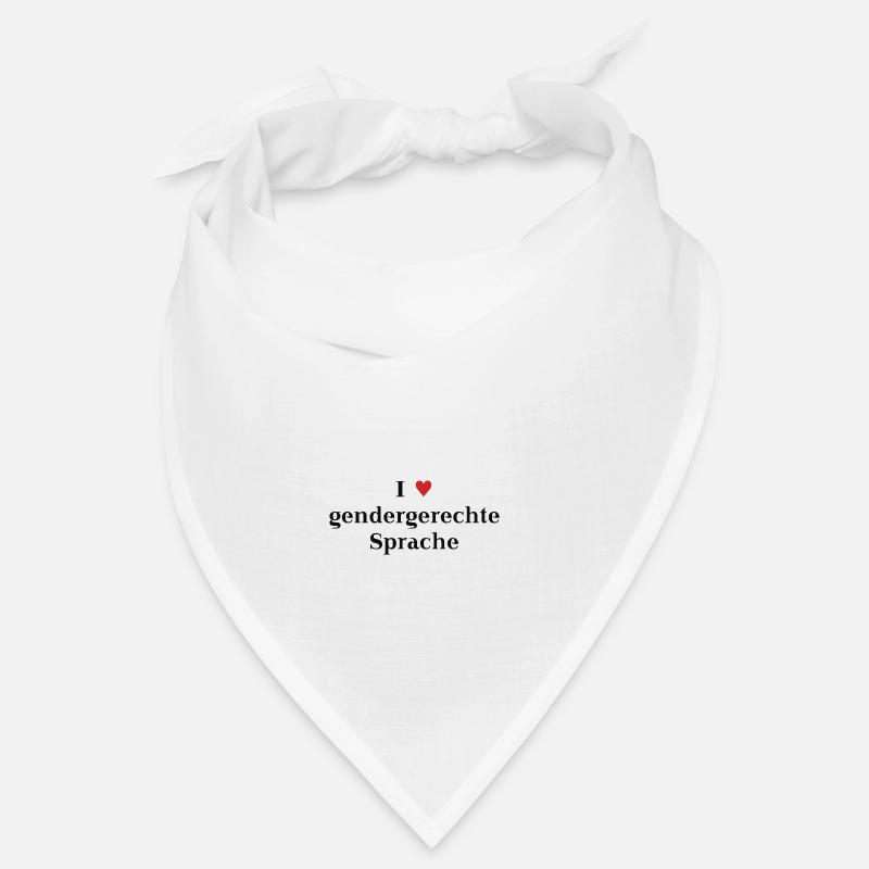 Gender-Neutral ♥ Language Gift Idea Gendering Bandana