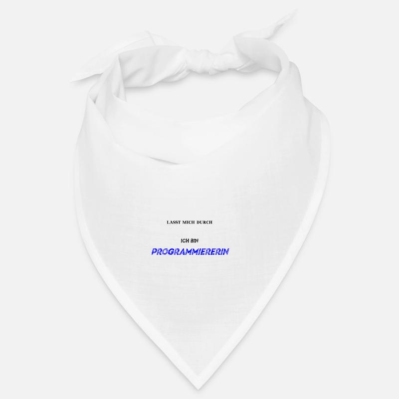 Lasst mich durch ich bin Programmiererin Geschenk Bandana