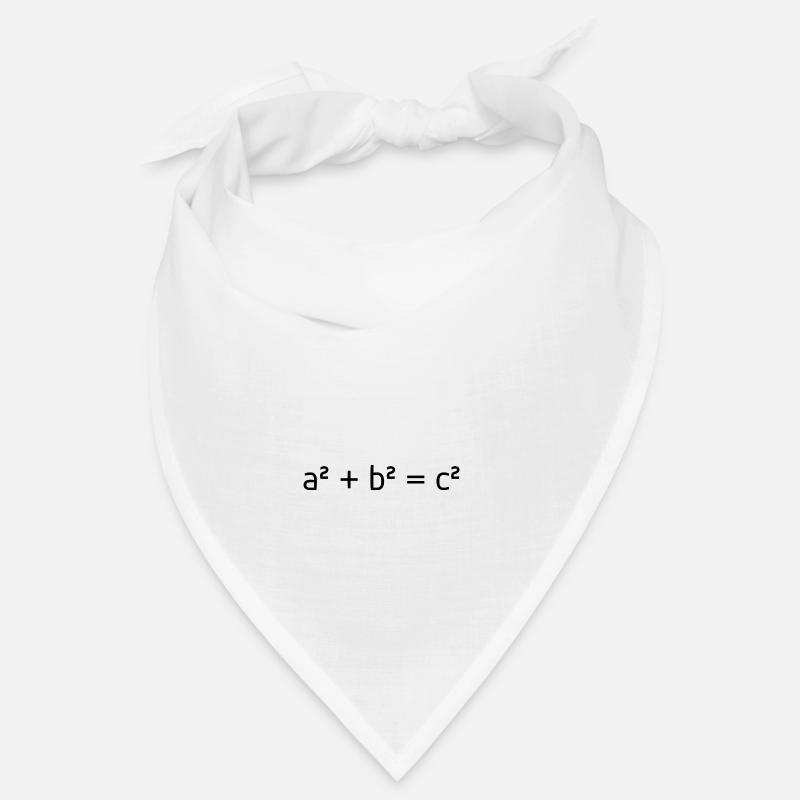 Mathe Satz des Pythagoras Geschenkidee Formel Bandana
