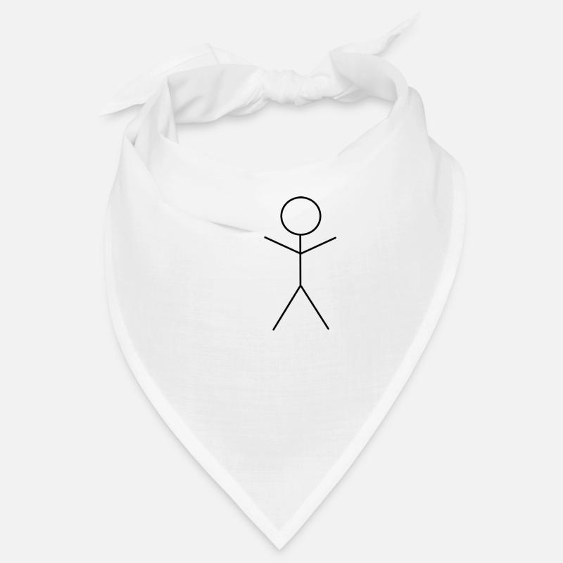 Einfaches Strichmännchen Bandana