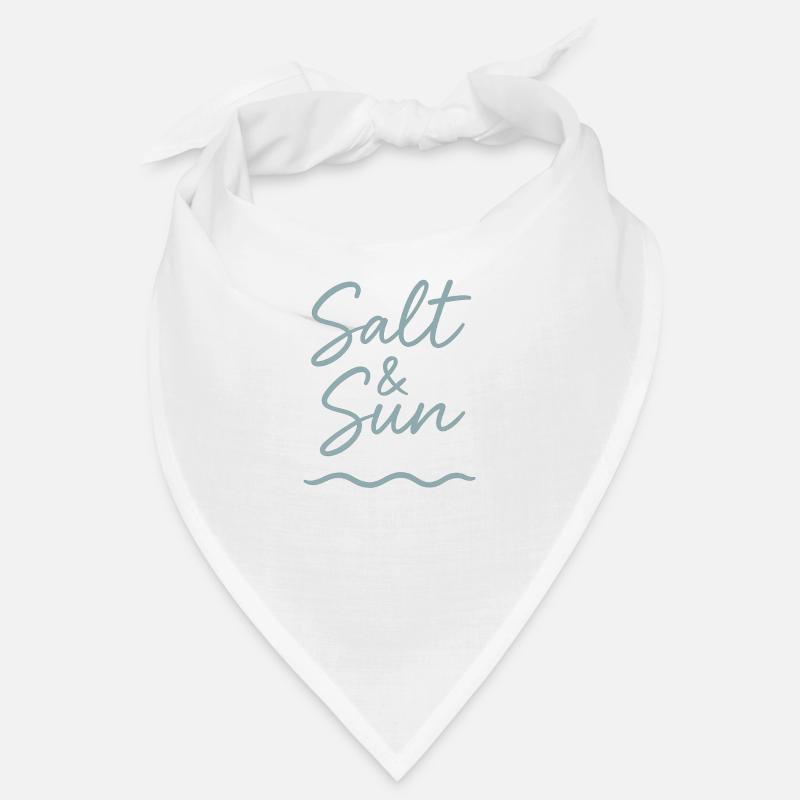 Salt and Sun! - Bandana - Weiß