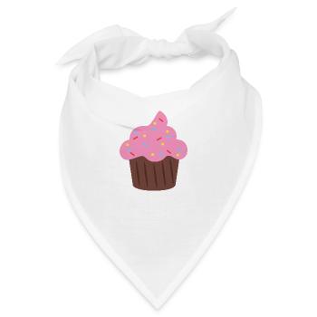 muffin - Bandana - Weiß - Vorne