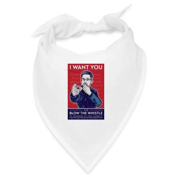 Pfeifen - Bandana - Weiß - Vorne
