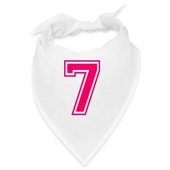 7 - Bandana - Weiß - Vorne