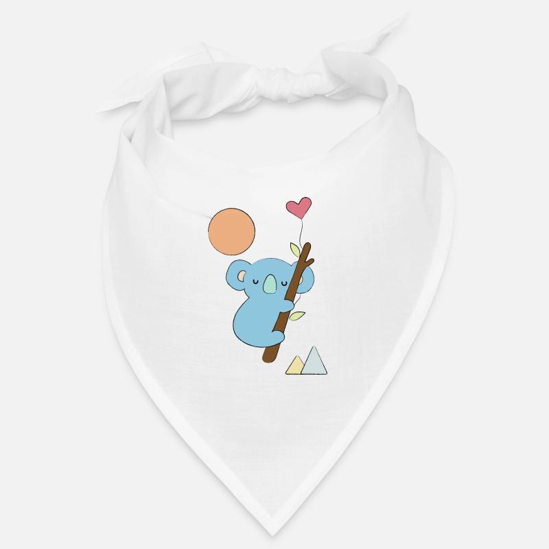 Koala mit Herz - Geschenkidee - Geschenk Bandana