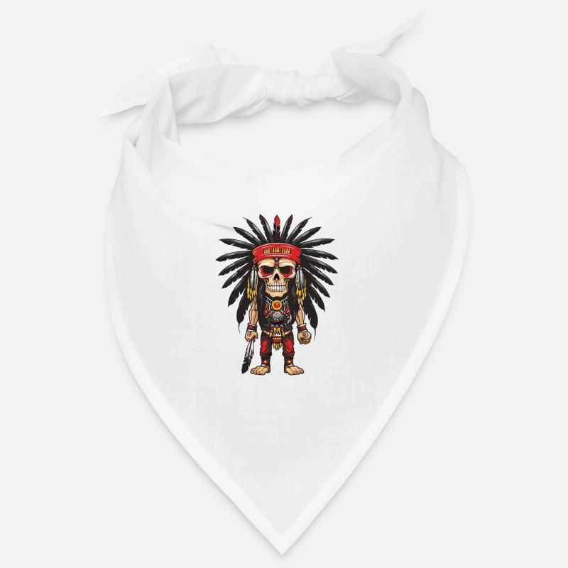 Apache Indian Skeleton Bandana