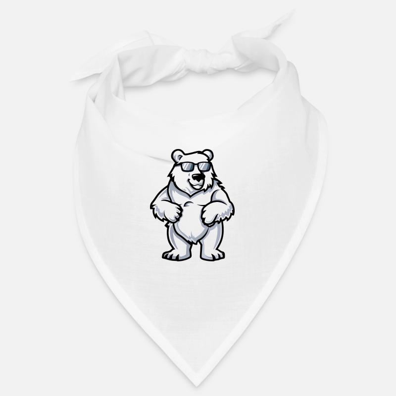 Eisbär Tier Bandana