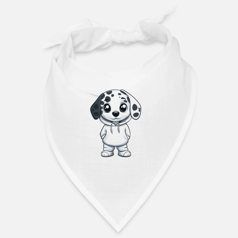 Dalmatiner Hund Lustig Bandana