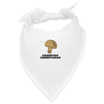 Champion Champignon - Bandana - Weiß - Vorne