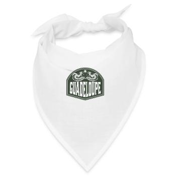 Guadeloupe Karibik Wellen - Bandana - Weiß - Vorne