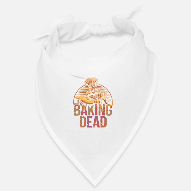 Baking Dead Zombie Bäcker gruseliger Bäcker Bandana