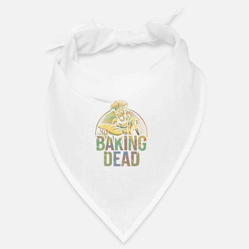 Baking Dead Zombie Bäcker gruseliger Bäcker Bandana