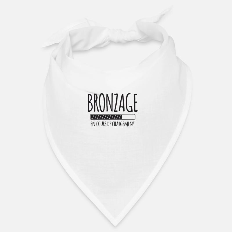 Tan Loading, Été, Vacances, Français Bandana