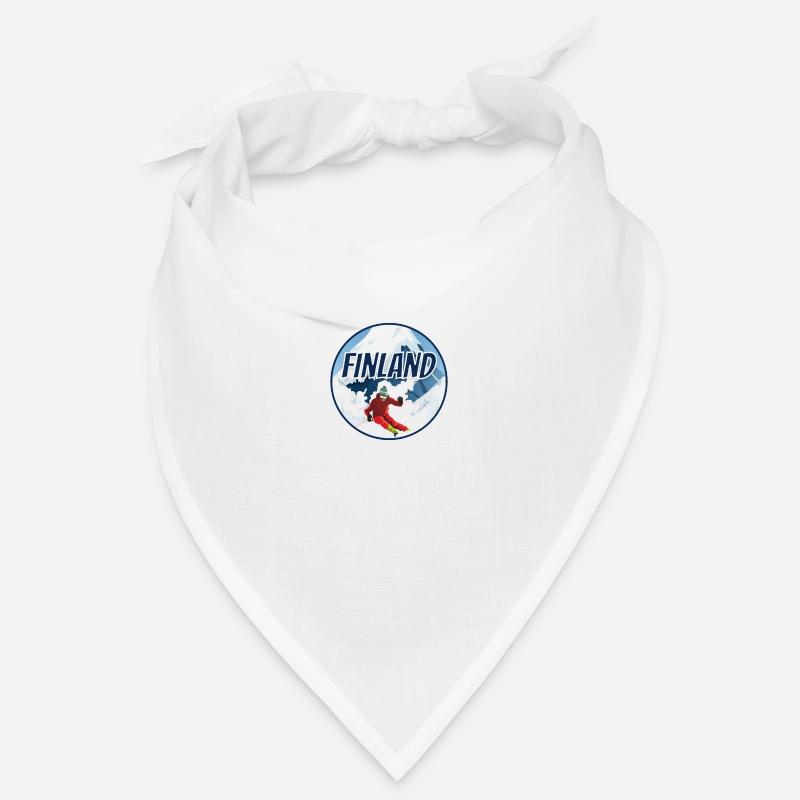 Finnland Ski Lappland Gebirge Bandana