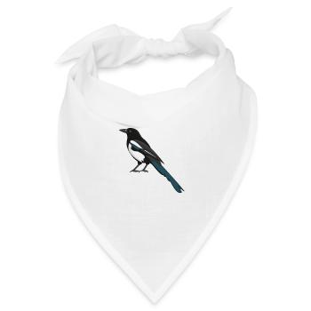 Elster - Bandana - Weiß - Vorne