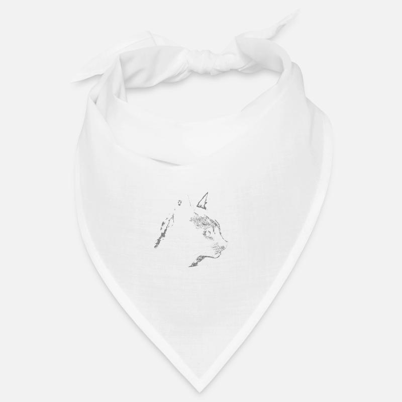 Silhouette de chats Bandana