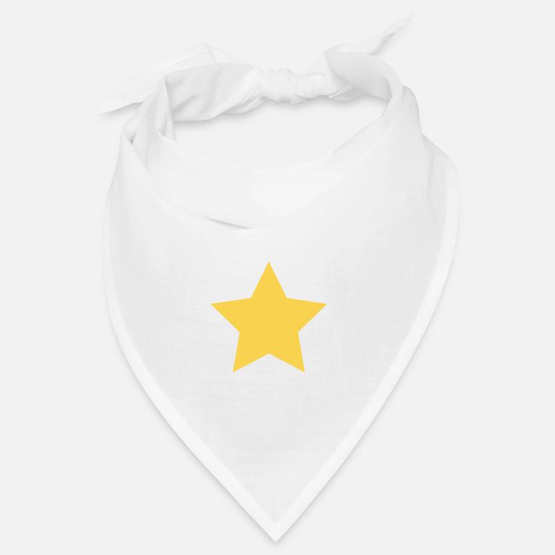 Jaune étoile Bandana