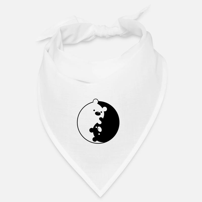 Yin Yang Bears Bandana