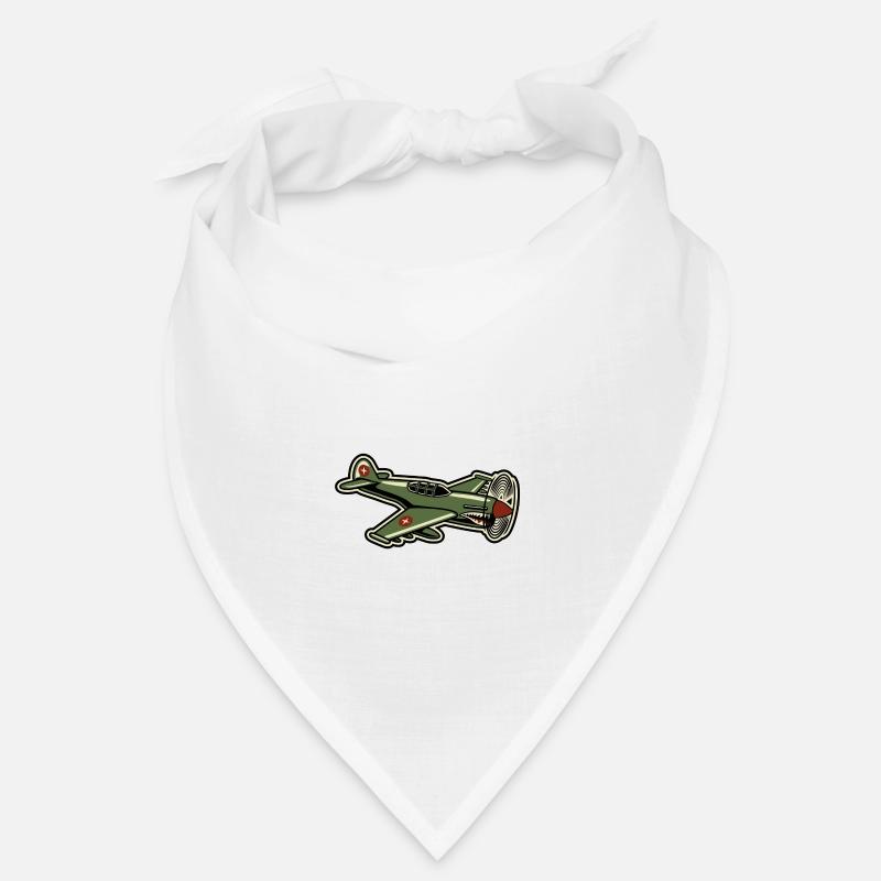 Propeller Flugzeug Militär Bandana