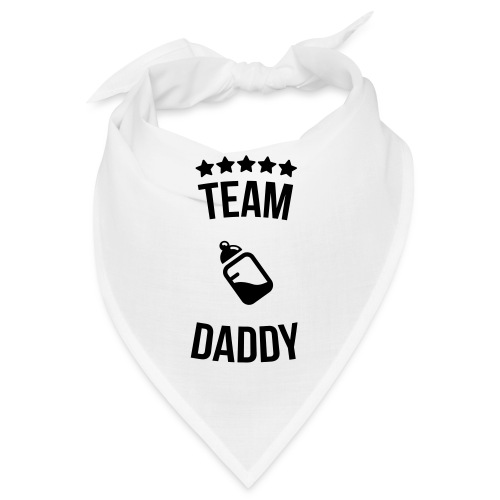 Team Daddy Vati Vater Fläschchen Milch - Bandana