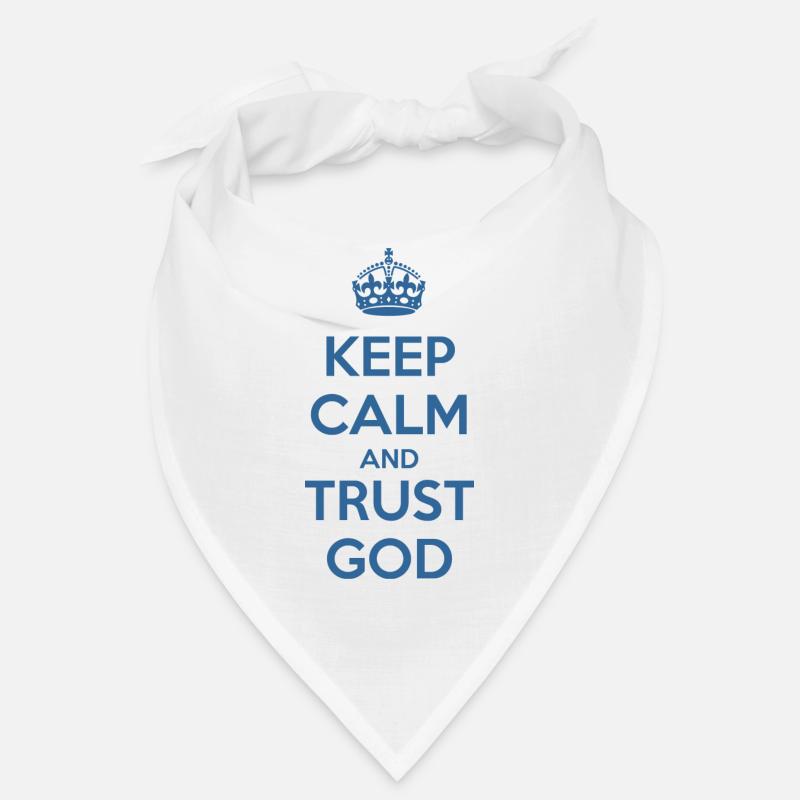 Keep Calm and Trust God Bandana