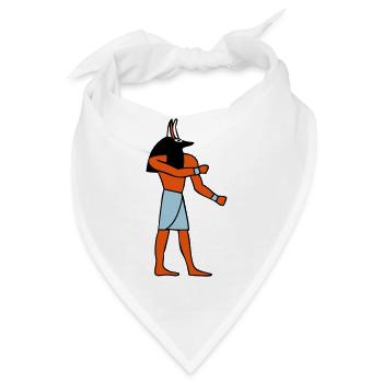pharahon anubis - Bandana - Weiß - Vorne