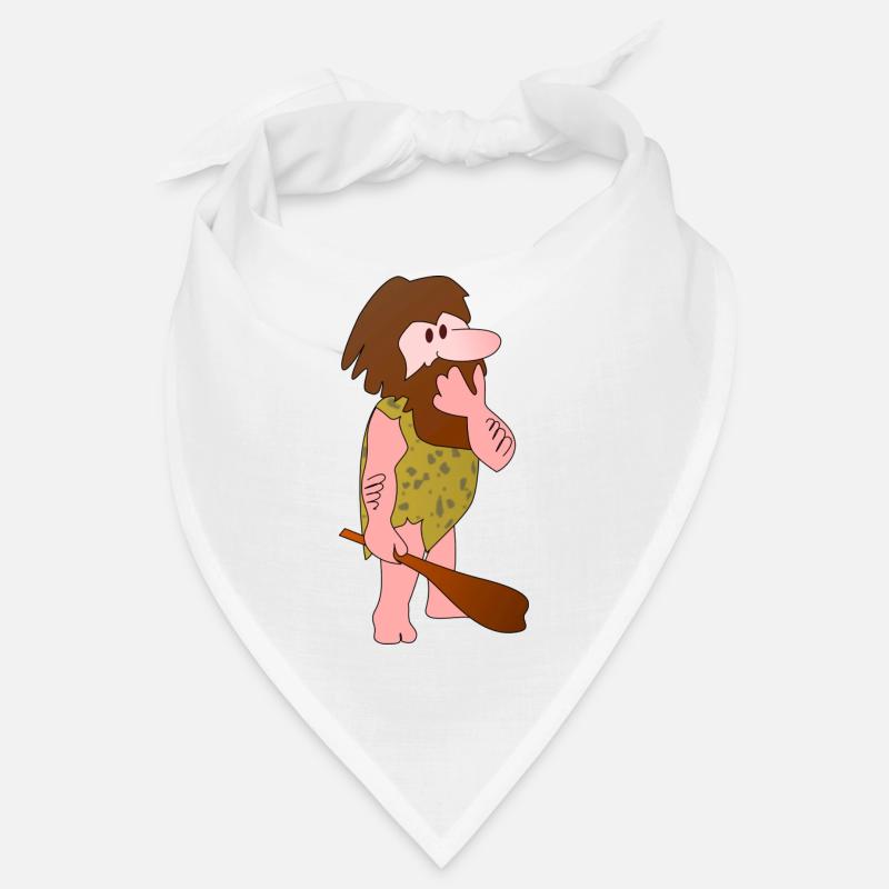 neanderthal cave man caveman steinzeit11 Bandana