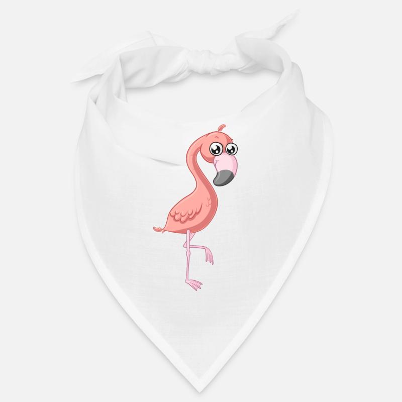 Süßer Comic Flamingo Bandana