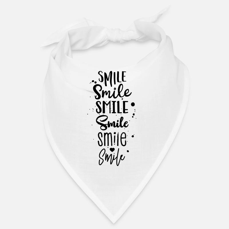 Souriez dans différents styles Bandana