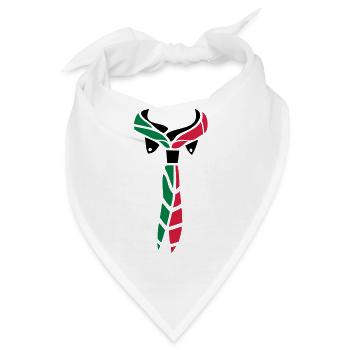 Pfadfinder Schal - Bandana - Weiß - Vorne
