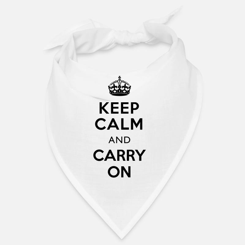 Keep Calm And Carry On Bandana
