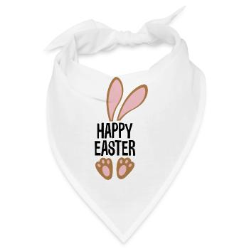 Ostern - Bandana - Weiß - Vorne