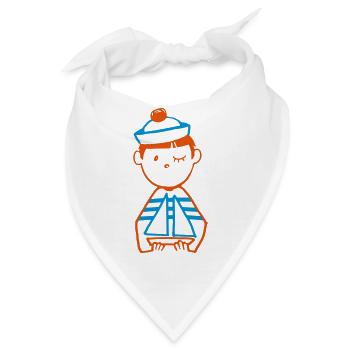 Seemann - Bandana - Weiß - Vorne