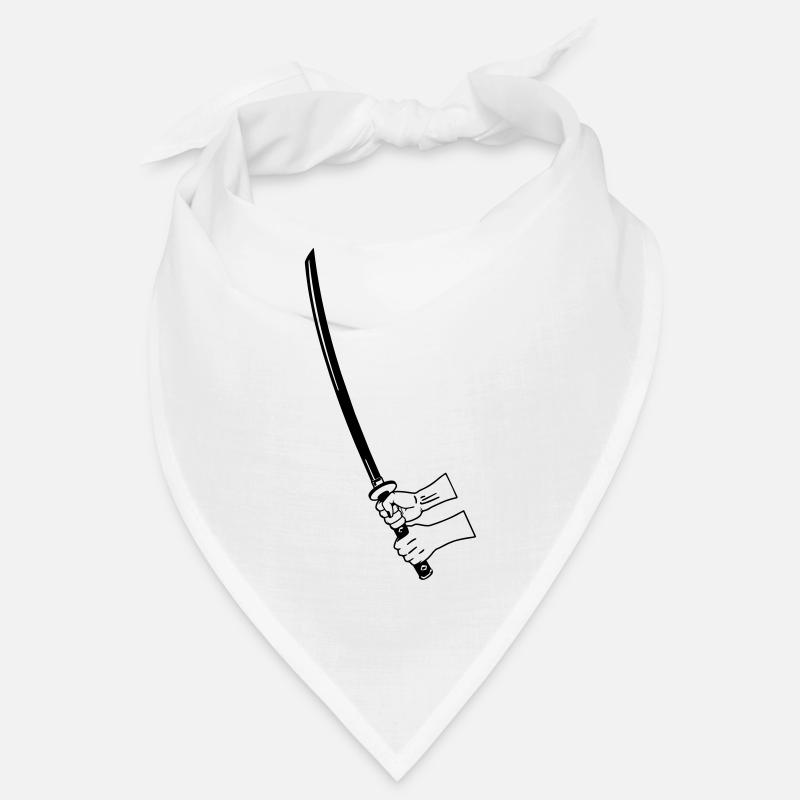 Samurai Busihdo katana with two hands Bandana