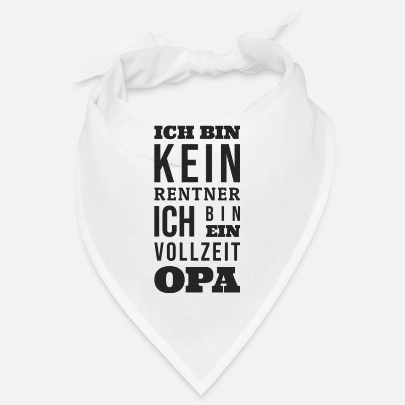 Rentner Vollzeit Opa Bandana