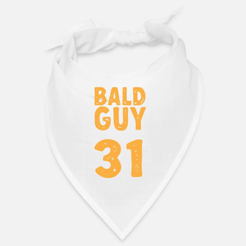 Glatze Kahlköpfigkeit Bart Glatzkopf Bandana