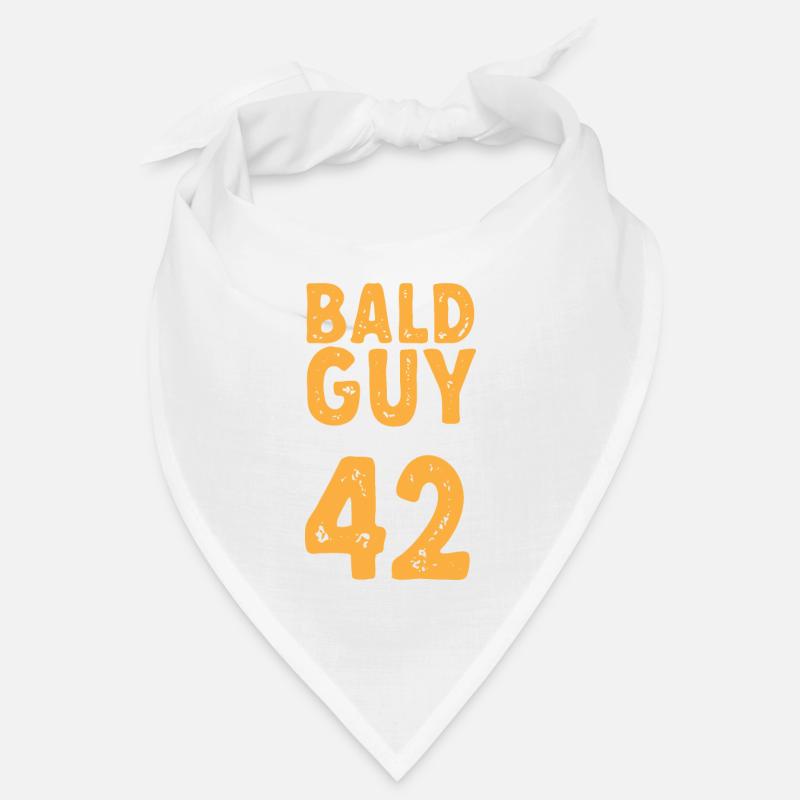 Glatze Kahlköpfigkeit Bart Glatzkopf Bandana