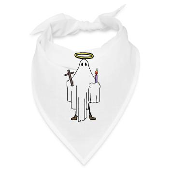 Heiliger Geist religiös Religion Heiligenschein - Bandana - Weiß - Vorne