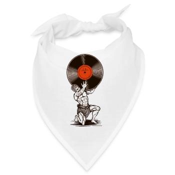 Vinyl-Statue - Bandana - Weiß - Vorne